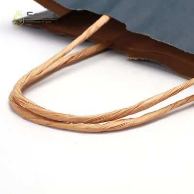 Grocery Full Color Printing Eco Friendly Kraft Paper Gift Bag