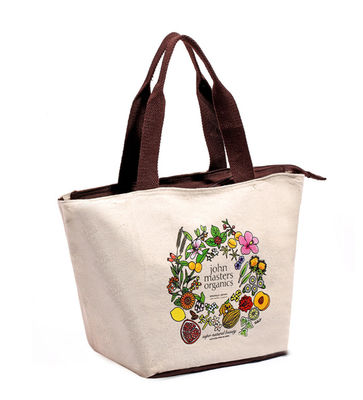 14oz Canvas Wonderful Logo Printing Cotton Zipper Bag