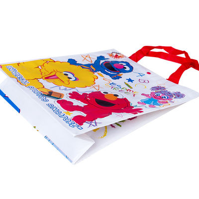 Botton OEM Full Color Printed Laminated Non Woven Shopping Bag