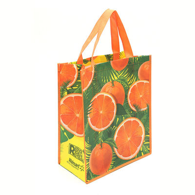 Reusable 120GSM Full Color Printed Shopping PP Woven Plastic Bag