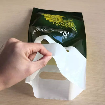 Eco Friendly Carrier Die Cut Handle Printed Plastic Bag