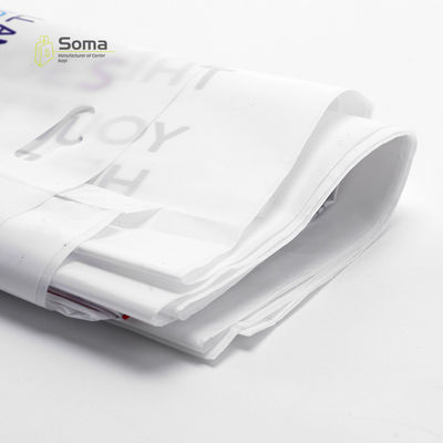 Full Color LDPE HDPE White Plastic Die Cut Shopping Bag