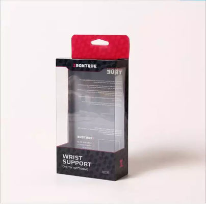Square Logo Printing Transparent Gift Plastic Pvc Packaging Box