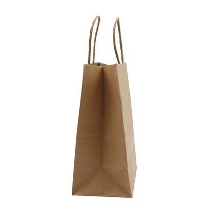 Customized Shopping 50gsm 5kg Printed Kraft Paper Bags
