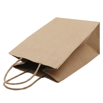 Customized Shopping 50gsm 5kg Printed Kraft Paper Bags
